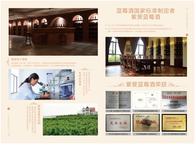 青島紫斐酒業攜旗下全系藍莓果酒亮相上海果酒展